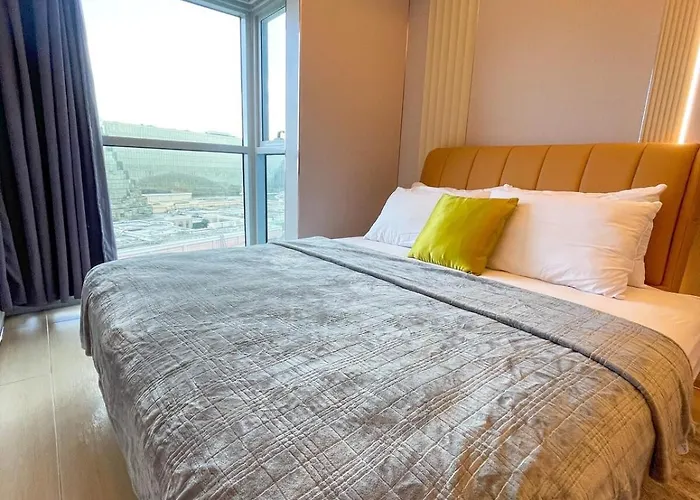 Luxury 1br Across Okada, Solaire アパート *