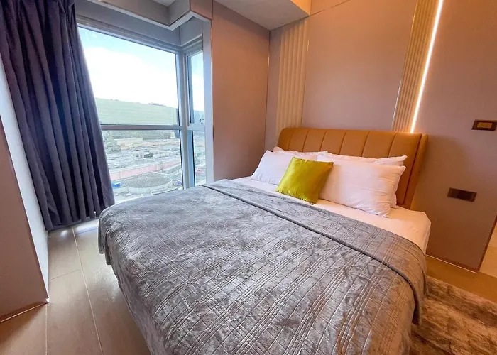 アパート Luxury 1br Across Okada, Solaire マニラ市